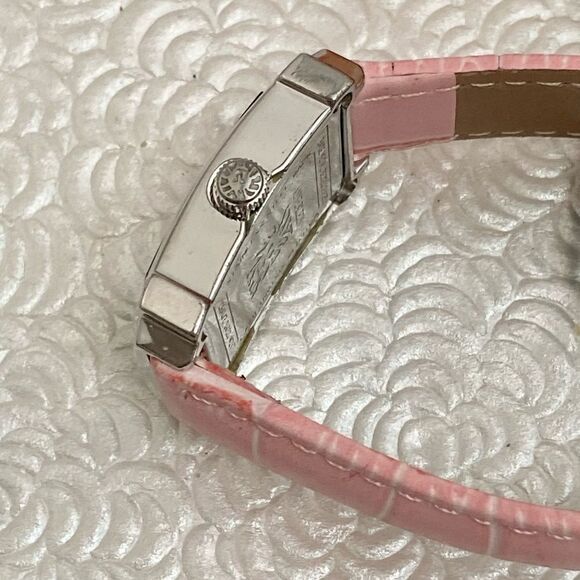 Anne Klein New York Swiss 20 Diamond Bezel Dress Watch with Sub-dial Second Hand - Picture 15 of 16